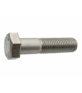 DIN 931 1" X 5-1/2"  TORNILLO MEDIA ROSCA INOX A2